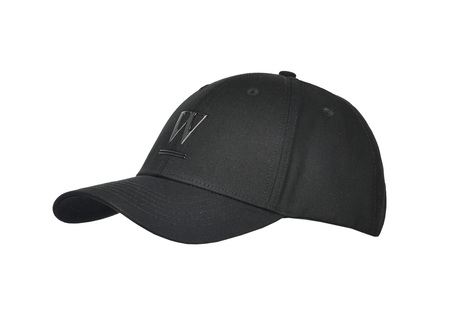 WAHLSTEN HETTA LOGO LIPPIS, MUSTA MUSTALLA LOGOLLA